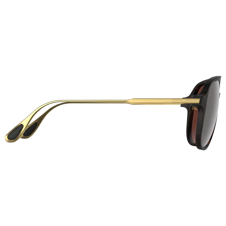 BEX Kabb Tortoise Brown/Brown/Silver Sunglasses - S121TBBS