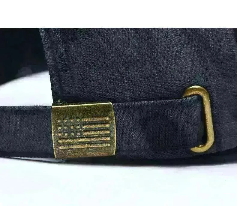 Men's Flat Thin Python Camouflage Cap