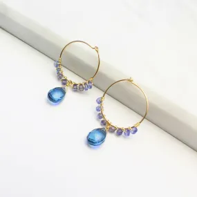 Misty Night Earrings