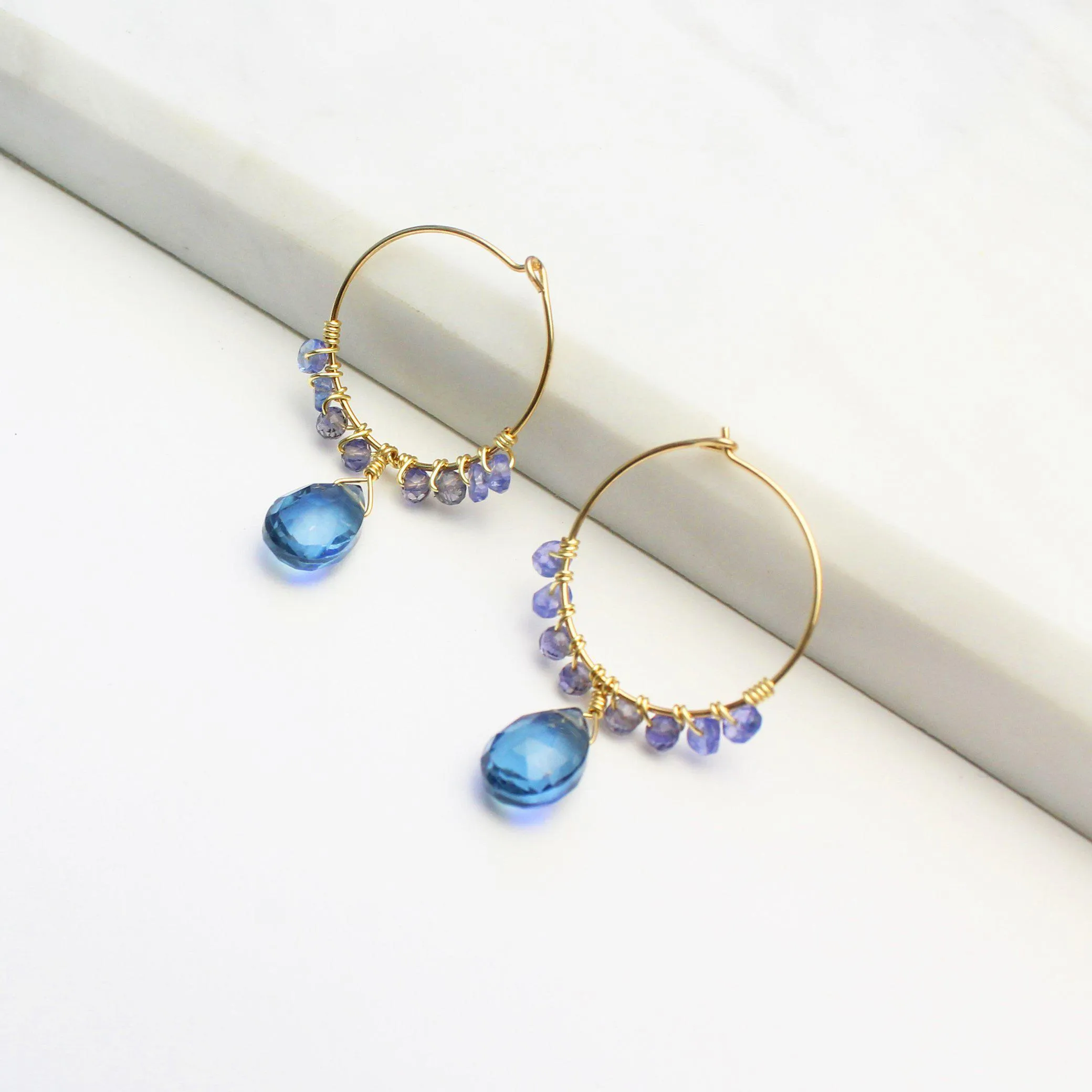 Misty Night Earrings