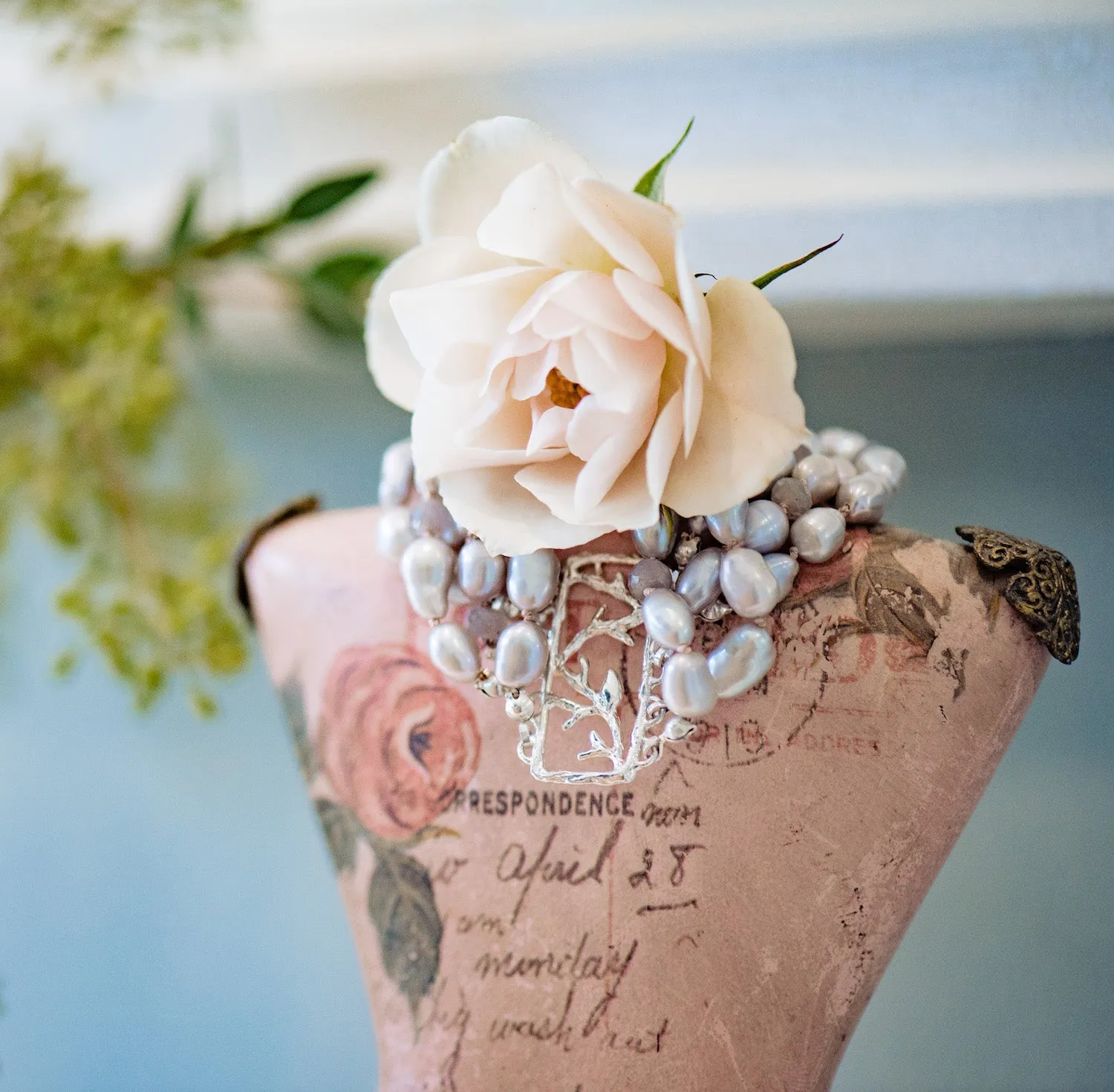 Multi Strand Pearl Bracelet