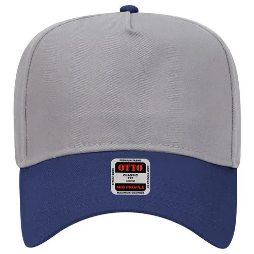 Otto 5 Panel 31- - Mid Profle Vintage Cotton/Twill Baseball Cap