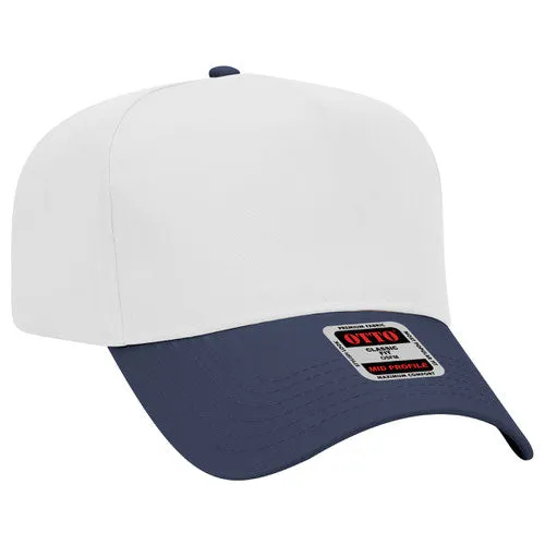 Otto 5 Panel 31- - Mid Profle Vintage Cotton/Twill Baseball Cap