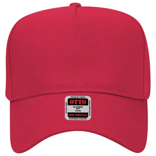 Otto 5 Panel 31- - Mid Profle Vintage Cotton/Twill Baseball Cap
