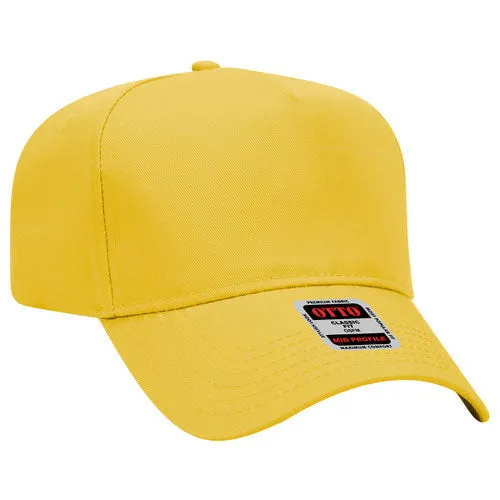 Otto 5 Panel 31- - Mid Profle Vintage Cotton/Twill Baseball Cap