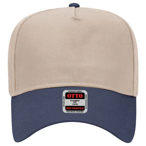 Otto 5 Panel 31- - Mid Profle Vintage Cotton/Twill Baseball Cap