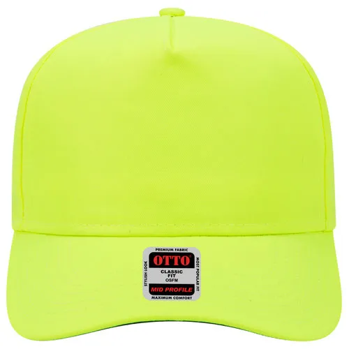 Otto 5 Panel 31- - Mid Profle Vintage Cotton/Twill Baseball Cap