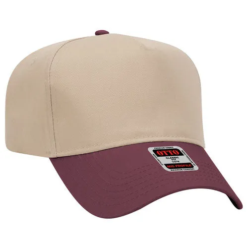 Otto 5 Panel 31- - Mid Profle Vintage Cotton/Twill Baseball Cap