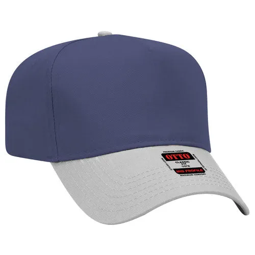 Otto 5 Panel 31- - Mid Profle Vintage Cotton/Twill Baseball Cap