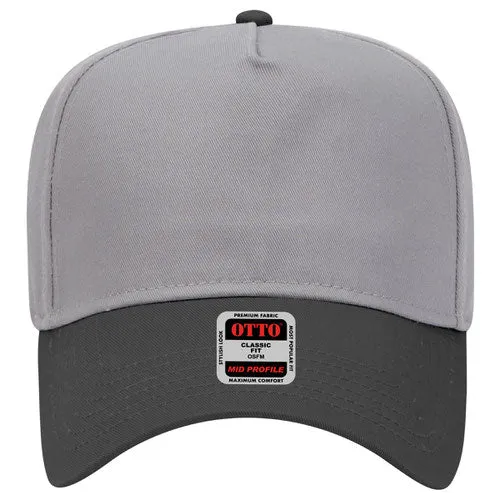 Otto 5 Panel 31- - Mid Profle Vintage Cotton/Twill Baseball Cap