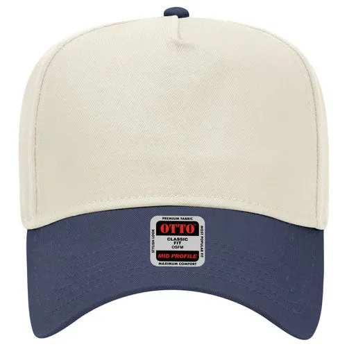 Otto 5 Panel 31- - Mid Profle Vintage Cotton/Twill Baseball Cap