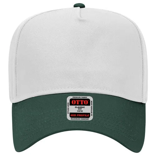 Otto 5 Panel 31- - Mid Profle Vintage Cotton/Twill Baseball Cap