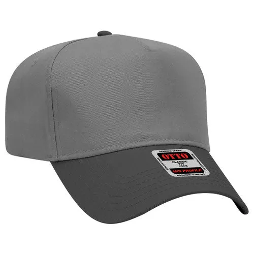 Otto 5 Panel 31- - Mid Profle Vintage Cotton/Twill Baseball Cap