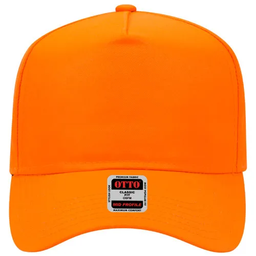 Otto 5 Panel 31- - Mid Profle Vintage Cotton/Twill Baseball Cap