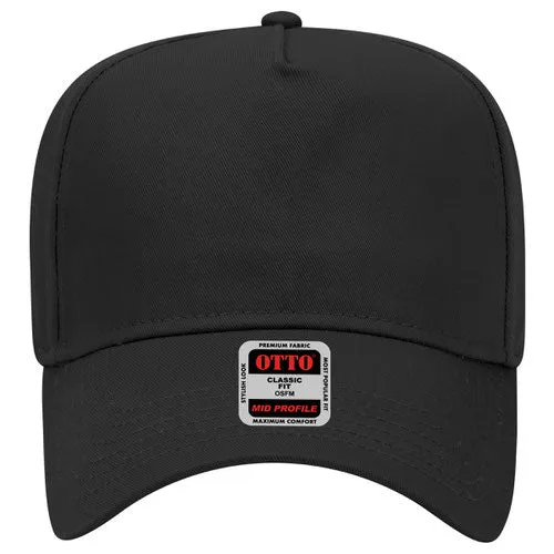 Otto 5 Panel 31- - Mid Profle Vintage Cotton/Twill Baseball Cap