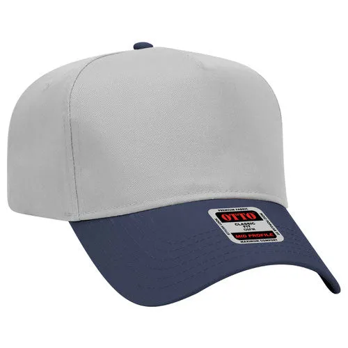 Otto 5 Panel 31- - Mid Profle Vintage Cotton/Twill Baseball Cap