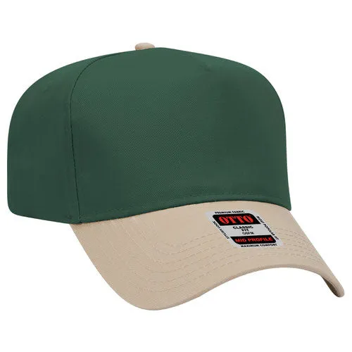 Otto 5 Panel 31- - Mid Profle Vintage Cotton/Twill Baseball Cap