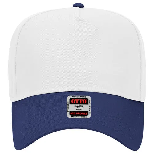 Otto 5 Panel 31- - Mid Profle Vintage Cotton/Twill Baseball Cap