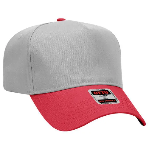 Otto 5 Panel 31- - Mid Profle Vintage Cotton/Twill Baseball Cap