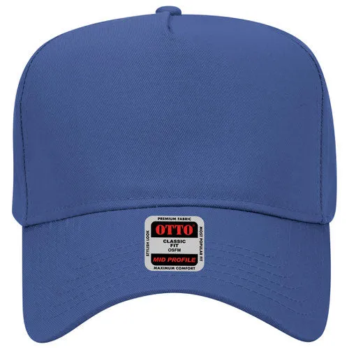 Otto 5 Panel 31- - Mid Profle Vintage Cotton/Twill Baseball Cap