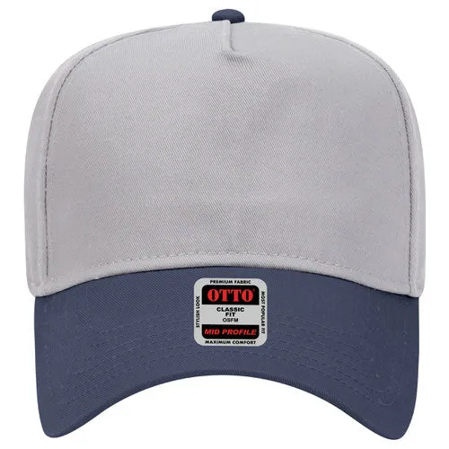 Otto 5 Panel 31- - Mid Profle Vintage Cotton/Twill Baseball Cap