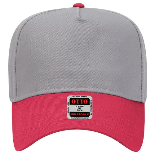 Otto 5 Panel 31- - Mid Profle Vintage Cotton/Twill Baseball Cap