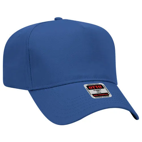 Otto 5 Panel 31- - Mid Profle Vintage Cotton/Twill Baseball Cap