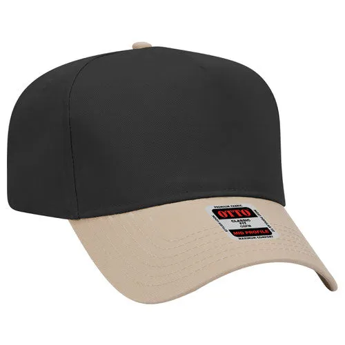 Otto 5 Panel 31- - Mid Profle Vintage Cotton/Twill Baseball Cap