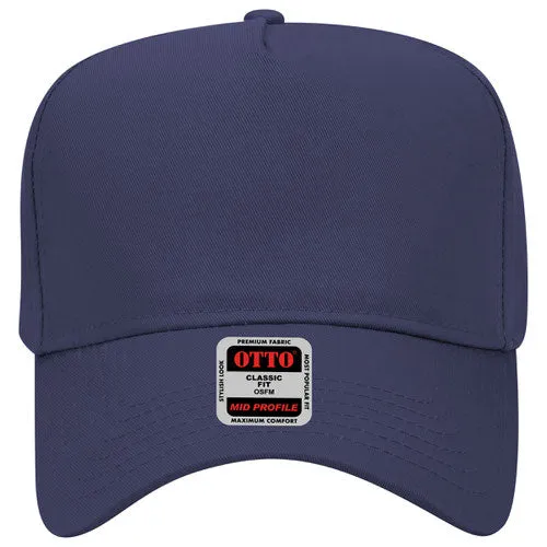 Otto 5 Panel 31- - Mid Profle Vintage Cotton/Twill Baseball Cap