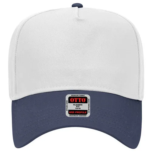 Otto 5 Panel 31- - Mid Profle Vintage Cotton/Twill Baseball Cap