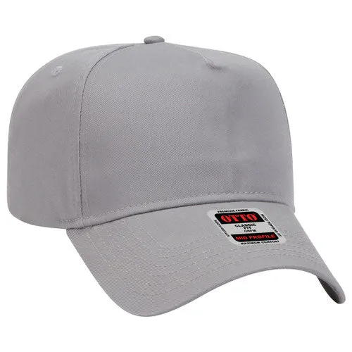 Otto 5 Panel 31- - Mid Profle Vintage Cotton/Twill Baseball Cap