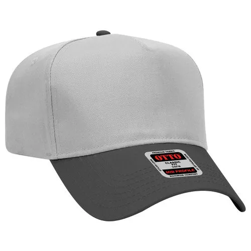Otto 5 Panel 31- - Mid Profle Vintage Cotton/Twill Baseball Cap