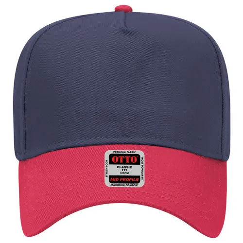 Otto 5 Panel 31- - Mid Profle Vintage Cotton/Twill Baseball Cap