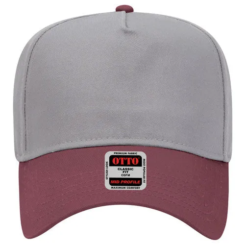 Otto 5 Panel 31- - Mid Profle Vintage Cotton/Twill Baseball Cap