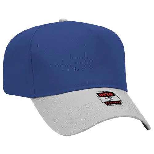 Otto 5 Panel 31- - Mid Profle Vintage Cotton/Twill Baseball Cap