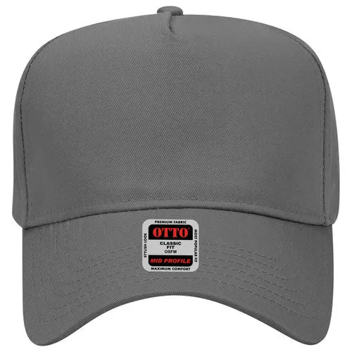 Otto 5 Panel 31- - Mid Profle Vintage Cotton/Twill Baseball Cap