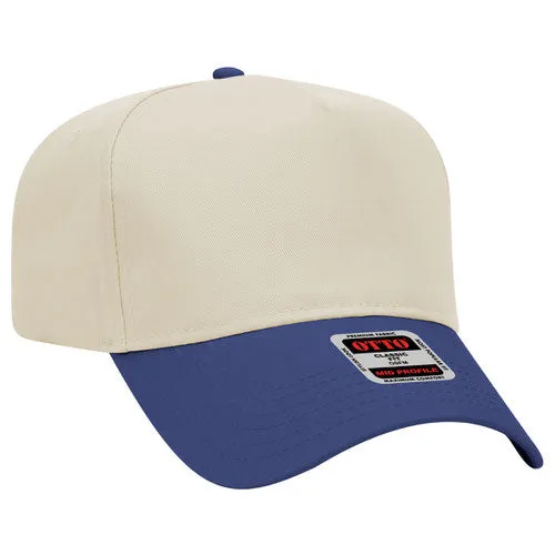 Otto 5 Panel 31- - Mid Profle Vintage Cotton/Twill Baseball Cap
