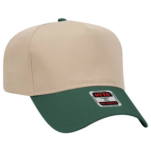 Otto 5 Panel 31- - Mid Profle Vintage Cotton/Twill Baseball Cap