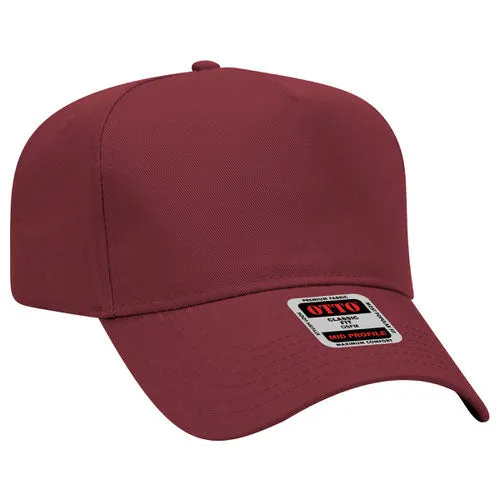 Otto 5 Panel 31- - Mid Profle Vintage Cotton/Twill Baseball Cap