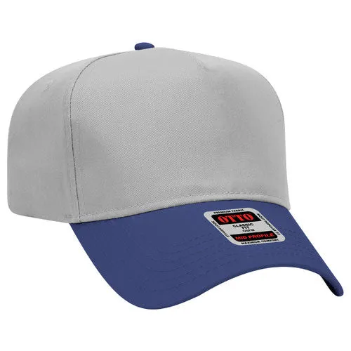 Otto 5 Panel 31- - Mid Profle Vintage Cotton/Twill Baseball Cap