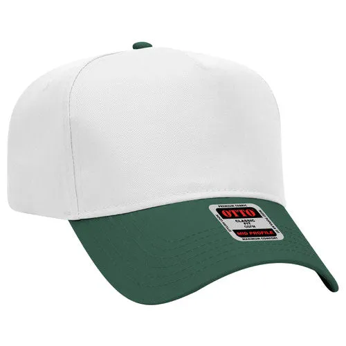 Otto 5 Panel 31- - Mid Profle Vintage Cotton/Twill Baseball Cap