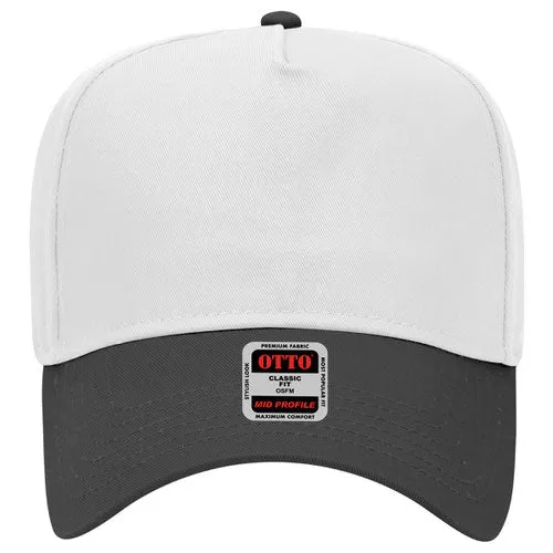 Otto 5 Panel 31- - Mid Profle Vintage Cotton/Twill Baseball Cap