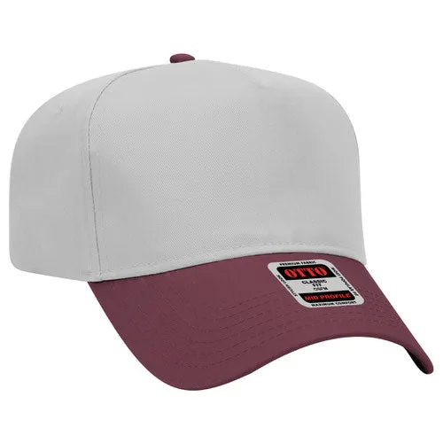 Otto 5 Panel 31- - Mid Profle Vintage Cotton/Twill Baseball Cap