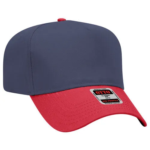 Otto 5 Panel 31- - Mid Profle Vintage Cotton/Twill Baseball Cap