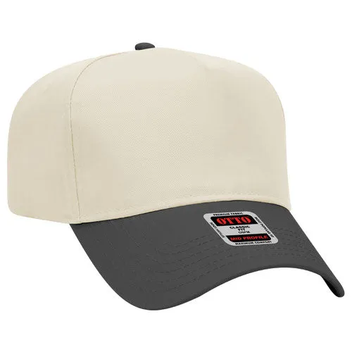 Otto 5 Panel 31- - Mid Profle Vintage Cotton/Twill Baseball Cap