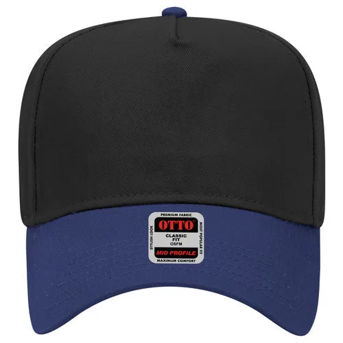 Otto 5 Panel 31- - Mid Profle Vintage Cotton/Twill Baseball Cap
