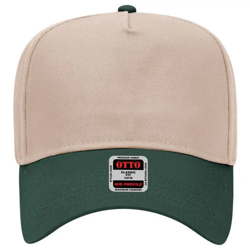 Otto 5 Panel 31- - Mid Profle Vintage Cotton/Twill Baseball Cap