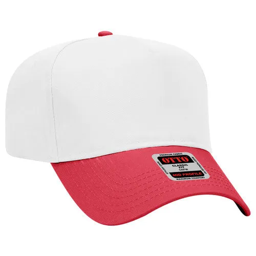 Otto 5 Panel 31- - Mid Profle Vintage Cotton/Twill Baseball Cap