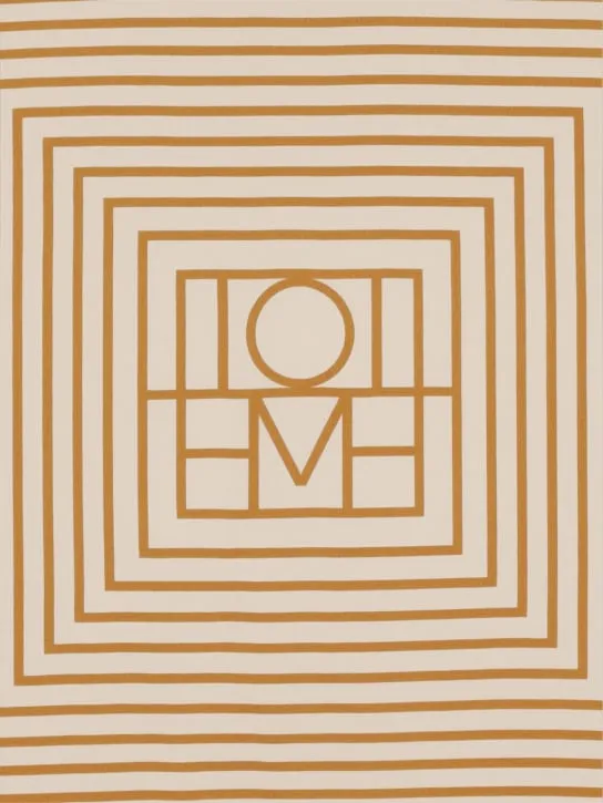 Toteme   Signature monogram silk scarf 